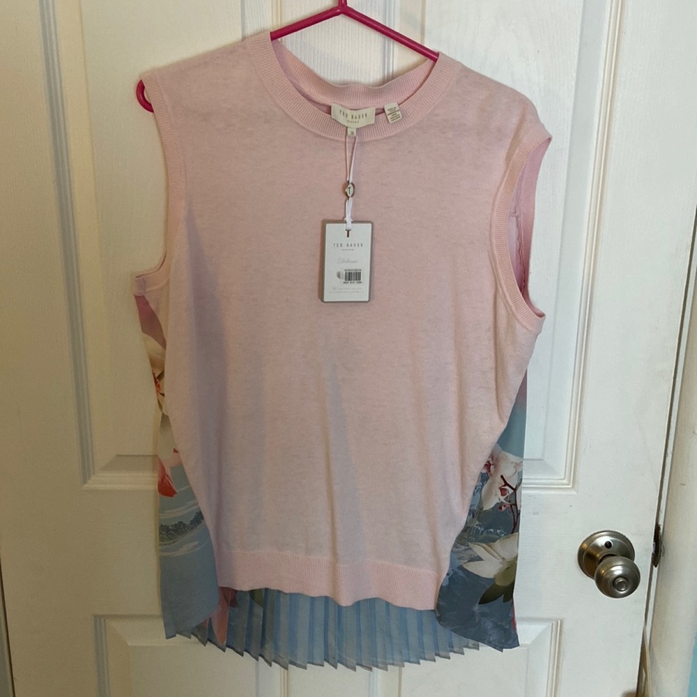 Ted Baker Tank with Silk Back